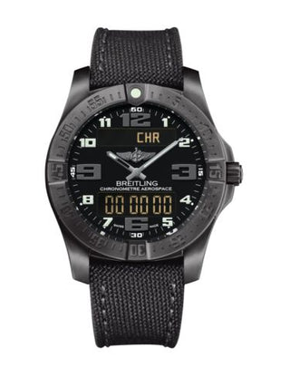 Breitling - V7936310/BD60/109WM20DSA.1  Aerospace Evo Night Mission / Black / Military / Folding