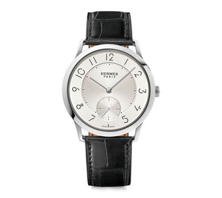 Hermès  - W041759WW00  Slim d'Hermès GM Stainless Steel / Silver