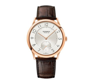 Hermès  - W041762WW00  Slim d'Hermès GM Rose Gold / Silver