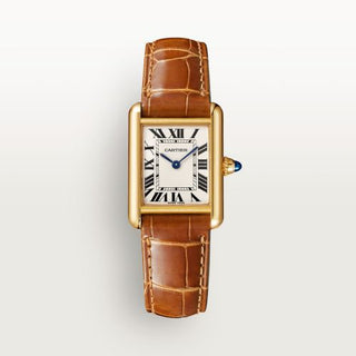 Cartier - W1529856  Tank Louis Cartier Small Quartz Yellow Gold / Silver