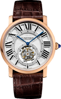 Cartier  Rotonde de Cartier Flying Tourbillon Pink Gold / Diamond / Silver (W1556215)