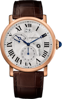 Cartier Rotonde de Cartier Second Time Zone Day / Night Stainless Steel / Silver (W1556240)