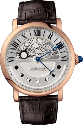 Cartier - W1556243  Rotonde de Cartier 43.5 Day & Night Pink Gold / Silver