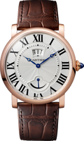 Cartier Rotonde de Cartier Calendar Aperture and Power Reserve Stainless Steel / Silver (W1556252)