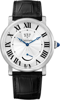 Cartier Rotonde de Cartier Calendar Aperture and Power Reserve White Gold / Grey (W1556369)