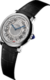 Cartier - W1580002  Rotonde de Cartier 45 Annual Calendar White Gold / Silver