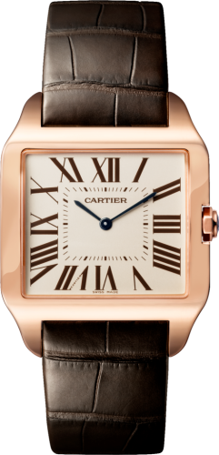 Cartier - W2006951  Santos Dumont 34.6 Pink Gold