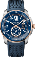 Cartier Calibre de Cartier Diver Stainless Steel / Black / Rubber (W2CA0009)