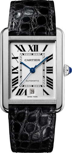 Cartier - W5200027  Tank Solo Automatic Stainless Steel / Silver