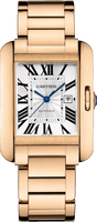 Cartier Tank Anglaise 29.8 Pink Gold / Silver (W5310003)