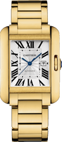 Cartier Tank Asymétrique Yellow Gold / Silver (W5310015)