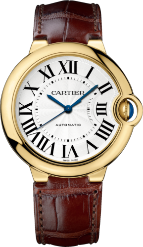 Cartier - W6900356  Ballon Blue de Cartier 36 Automatic Yellow Gold / Silver