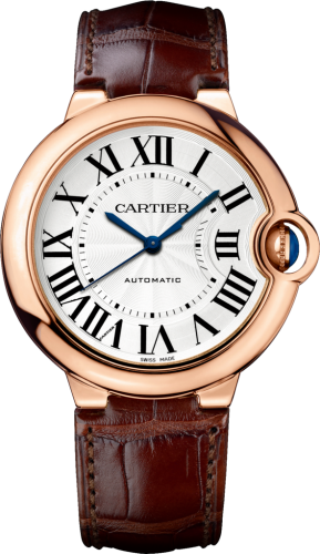 Cartier - W6900456  Ballon Blue de Cartier 36 Automatic Pink Gold / Silver