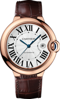 Cartier Ballon Blue de Cartier 36 Automatic Stainless Steel / Pink / Bracelet (W6900651)