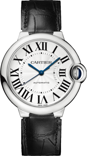 Cartier - W69017Z4  Ballon Blue de Cartier 36 Automatic Stainless Steel / Silver