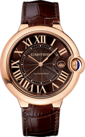 Cartier Ballon Blue de Cartier 42 Automatic Pink Gold / Silver / Bracelet (W6920037)