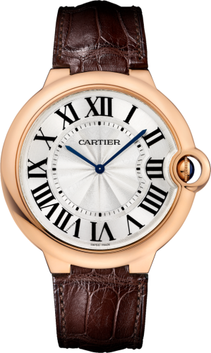 Cartier - W6920054  Ballon Blue de Cartier 46 Extra Flat Pink Gold / Silver