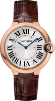 Cartier Ballon Blue de Cartier 36 Automatic Stainless Steel / Pink Gold / Mother of Pearl / Bracelet (W6920083)