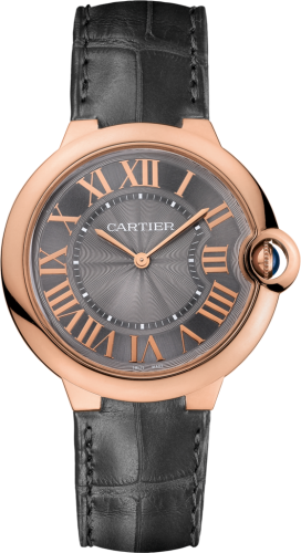 Cartier - W6920089  Ballon Blue de Cartier 40 Extra Flat Pink Gold / Grey