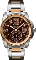 Cartier Calibre de Cartier Diver Pink Gold / Blue (W7100050)