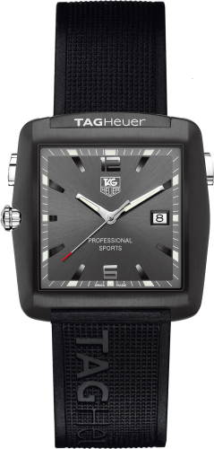 TAG Heuer - WAE1113.FT6004  Professional Sports Watch PVD / Black / Rubber