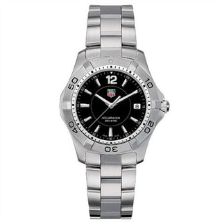 TAG Heuer - WAF1110.BA0800  Aquaracer 300M Quartz 38.4 Stainless Steel / Black / Bracelet