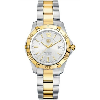 TAG Heuer - WAF1120.BB0807  Aquaracer 300M Quartz 38.4 Stainless Steel / Yellow Gold / Silver / Bracelet