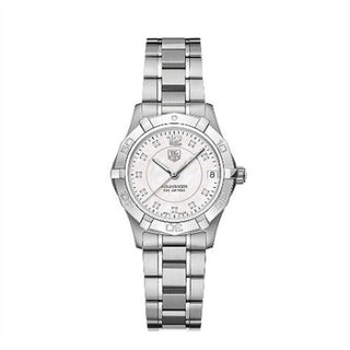 TAG Heuer - WAF1312.BA0817  Aquaracer 300M Quartz 32 Stainless Steel / MOP - Diamond / Bracelet