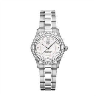 TAG Heuer - WAF1313.BA0819  Aquaracer 300M Quartz 32 Stainless Steel / Diamond / MOP - Diamond / Bracelet