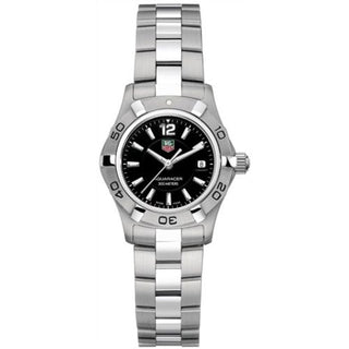 TAG Heuer - WAF1410.BA0823  Aquaracer 300M Quartz 27 Stainless Steel / Black / Bracelet