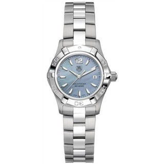 TAG Heuer - WAF1417.BA0823  Aquaracer 300M Quartz 27 Stainless Steel / Blue MOP / Bracelet