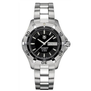 TAG Heuer - WAF2010.BA0818  Aquaracer 300M Calibre 5 Day-Date 41 Stainless Steel / Black / Bracelet