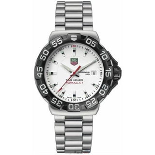 TAG Heuer - WAH1111.BA0850  Formula 1 Quartz 41 Stainless Steel / White / Bracelet