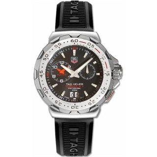 TAG Heuer - WAH111C.BT0714  Formula 1 Alarm 41 Stainless Steel / Black / Rubber