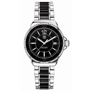 TAG Heuer - WAH1212.BA0859  Formula 1 Quartz 37 Stainless Steel / Diamond / Black / Bracelet