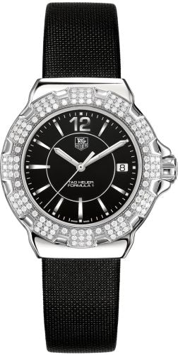 TAG Heuer - WAH1217FC6218  Formula 1 Quartz 37 Stainless Steel / Diamond / Black / Fabric