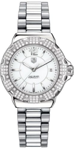 TAG Heuer - WAH1218.BA0852  Formula 1 Quartz 37 Stainless Steel / Diamond / White / Bracelet