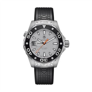 TAG Heuer - WAJ1111.FT6015  Aquaracer 500M Quartz 43 Stainless Steel / Grey / Rubber