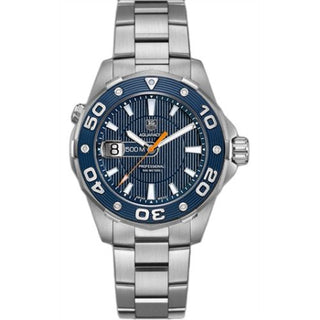 TAG Heuer - WAJ1112.BA0870  Aquaracer 500M Quartz 43 Stainless Steel / Blue / Bracelet