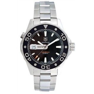 TAG Heuer - WAJ2114.BA0871  Aquaracer 500M Calibre 5 43 Stainless Steel / Black / Bracelet