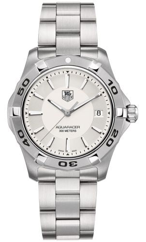 TAG Heuer - WAP1111.BA0831  Aquaracer 300M Quartz 39 Stainless Steel / Silver / Bracelet