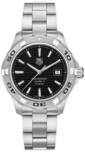 TAG Heuer - WAP2010.BA0830  Aquaracer 300M Calibre 5 41 Stainless Steel / Black / Bracelet