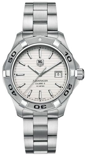 TAG Heuer - WAP2011.BA0830  Aquaracer 300M Calibre 5 41 Stainless Steel / Silver / Bracelet