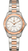 TAG Heuer Aquaracer 200M Calibre 5 34 Stainless Steel / Rose Gold / Silver / Bracelet (WAP2350.BD0838)