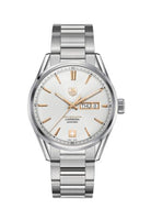 TAG Heuer Carrera Calibre 6 39 Heritage Rose Gold / Silver / Alligator (WAR201M.BA0723)