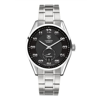 TAG Heuer - WAR2110.BA0787  Carrera Calibre 6 39 Stainless Steel / Black / Bracelet