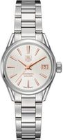 TAG Heuer Carrera Calibre 17 41 Stainless Steel / Silver / Calf (WAR2412.BA0770)