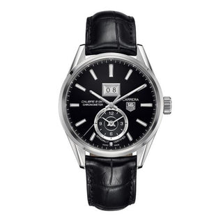 TAG Heuer - WAR5010.FC6266  Carrera Calibre 8 41 Stainless Steel / Black / Alligator