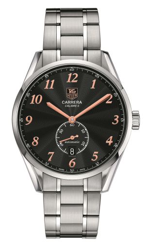 TAG Heuer - WAS2114.BA0732  Carrera Calibre 6 39 Heritage Stainless Steel / Black / Bracelet