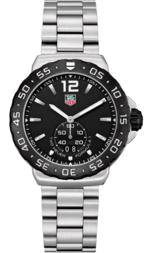 TAG Heuer - WAU1110.BA0858  Formula 1 Big Date 42 Stainless Steel / Black / Bracelet